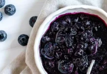 شربت (سیروپ) بلوبری و طرز تهیه آن