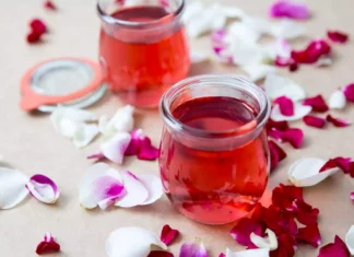 چطور در کمترین زمان یک شربت (سیروپ) گل رز عالی تهیه کنیم؟